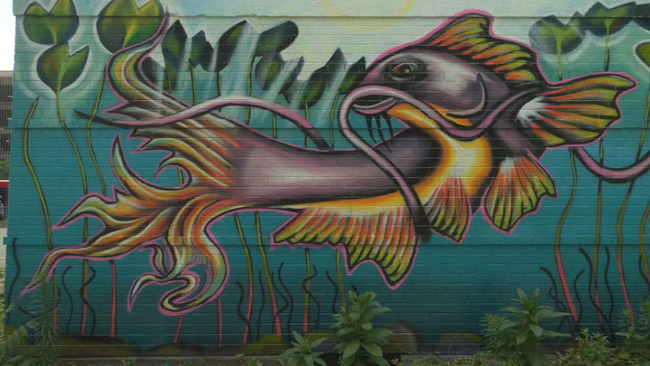 downtown mural